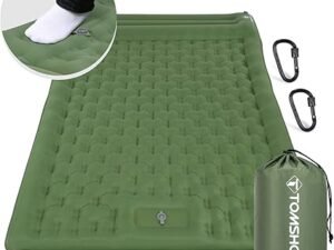 TOMSHOO Matelas Camping, Matelas Gonflable 2 Places