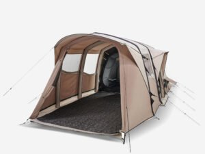 Tente gonflable de camping - AirSeconds 6.3 Polycoton - 6 Places - 3 Chambres